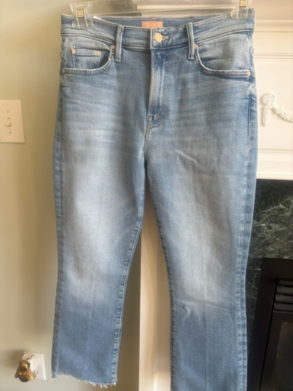 Mother Denim Insider Crop Step Fray, Limited Edition, size 29